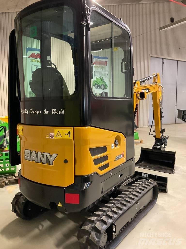 Sany SY 18 C + Trailer Minigrävare < 7t