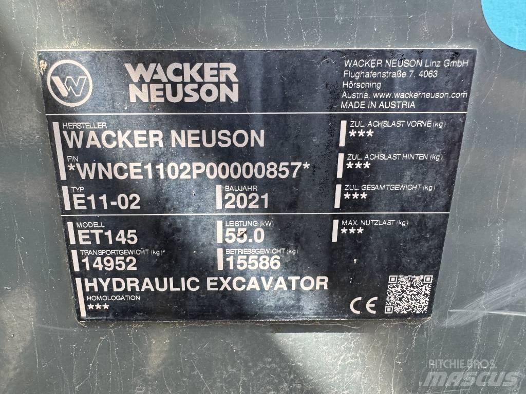 Wacker Neuson ET145 Bandgrävare