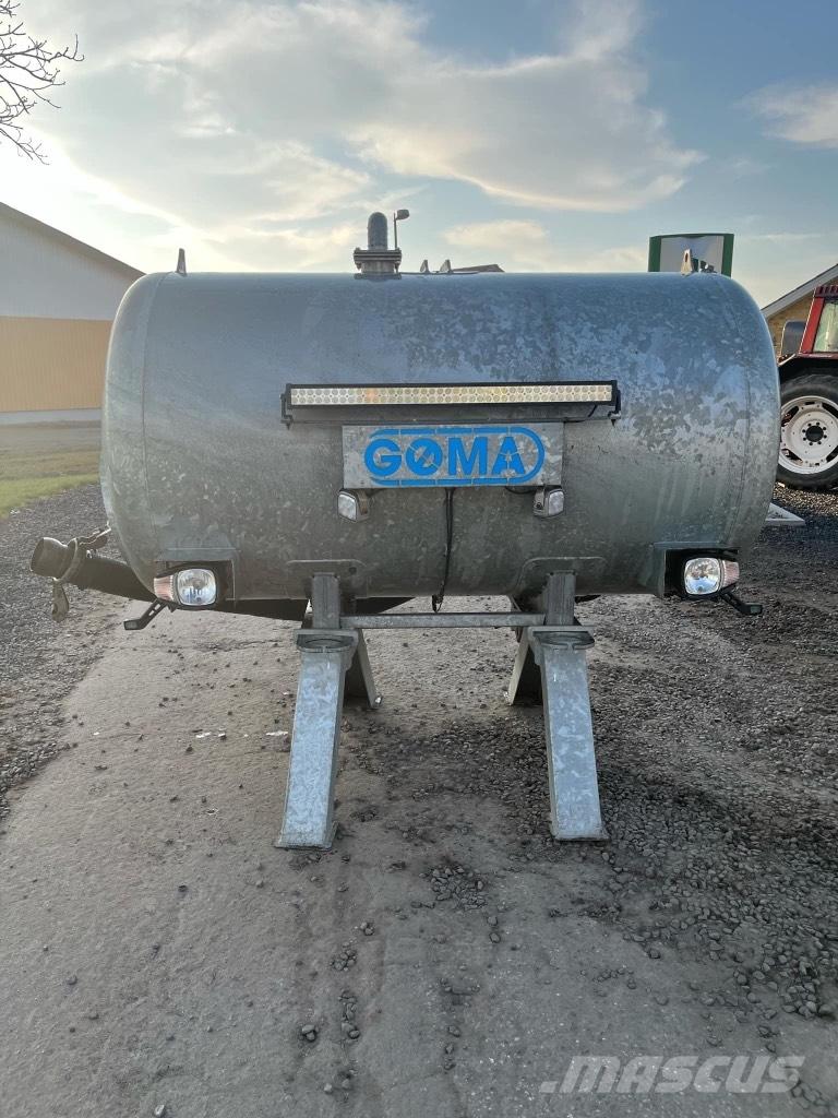 Gøma Fronttank Flytgödselspridare
