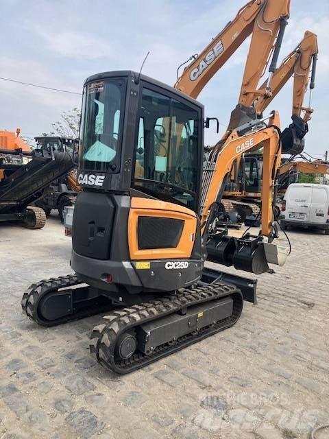 CASE CX 25 D Minigrävare < 7t