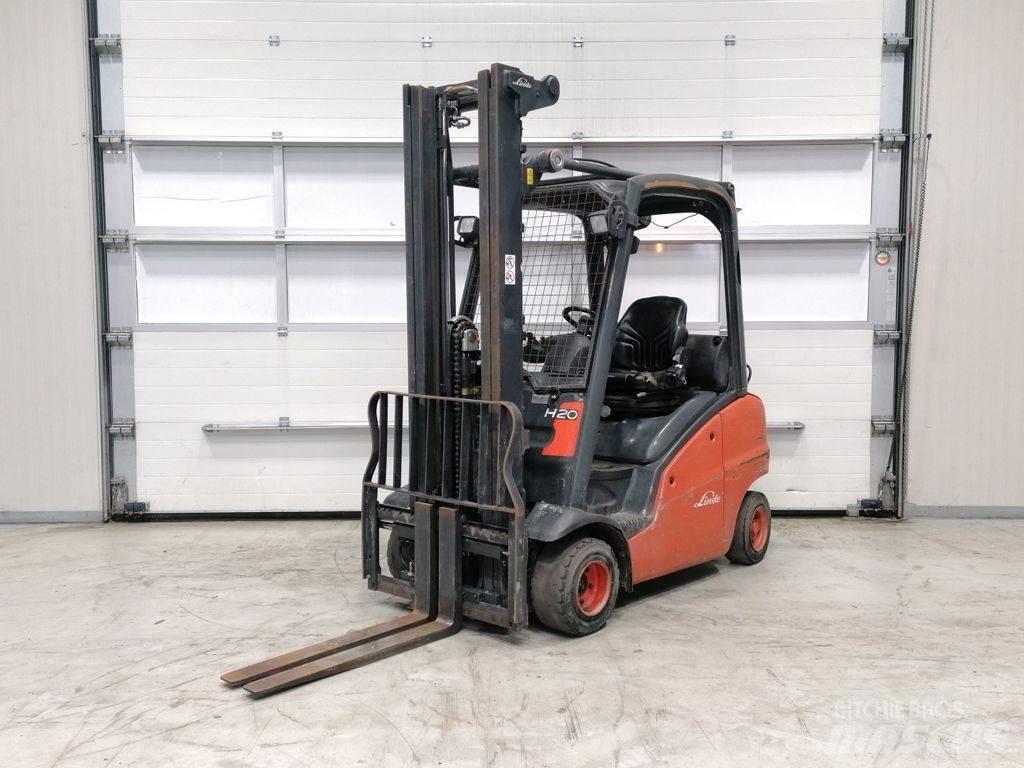 Linde H20T-02 Gasolmotviktstruckar