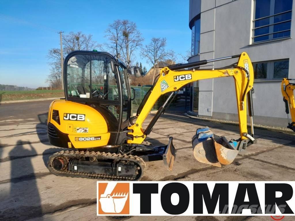 JCB 8026 CTS Minigrävare < 7t
