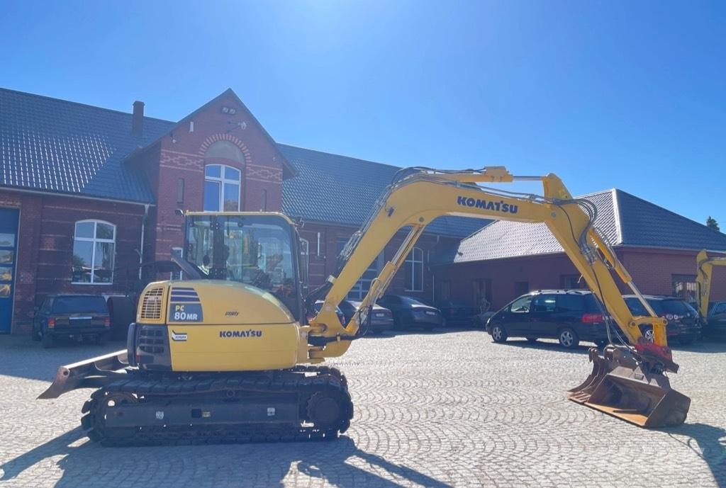 Komatsu PC 80 MR-3 Midigrävmaskiner 7t - 12t