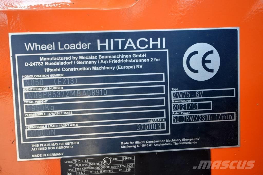 Hitachi ZW 75-6 Hjullastare