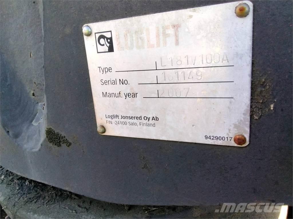 Loglift L181V Skördarkranar