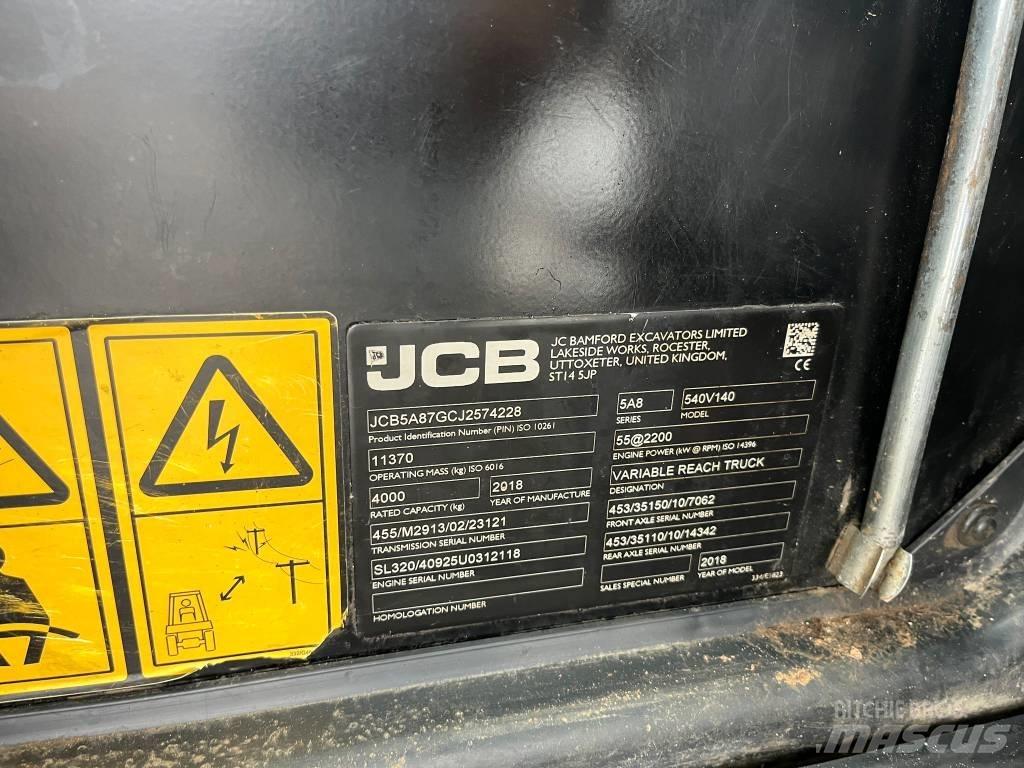 JCB 540-140 Teleskoplastare