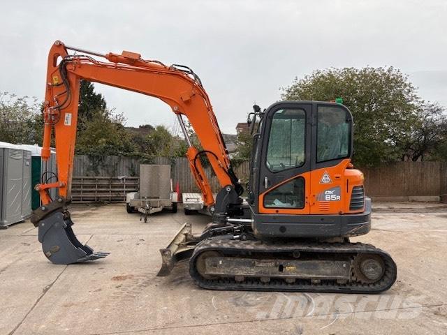 Doosan DX 85 R-3 Midigrävmaskiner 7t - 12t