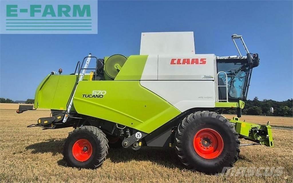 CLAAS tucano 570 Skördetröskor