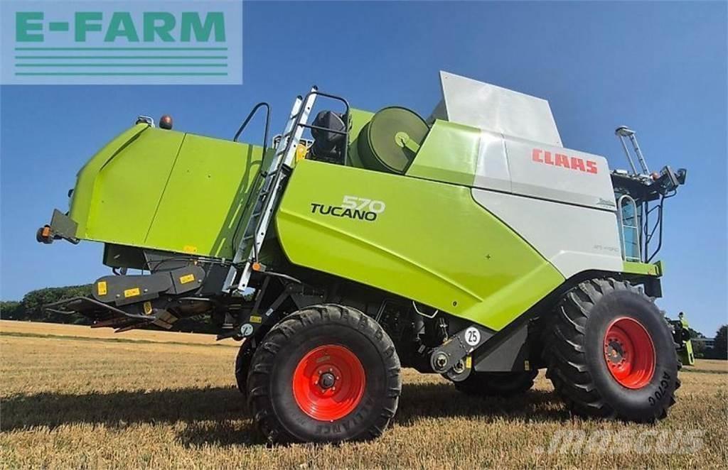 CLAAS tucano 570 Skördetröskor