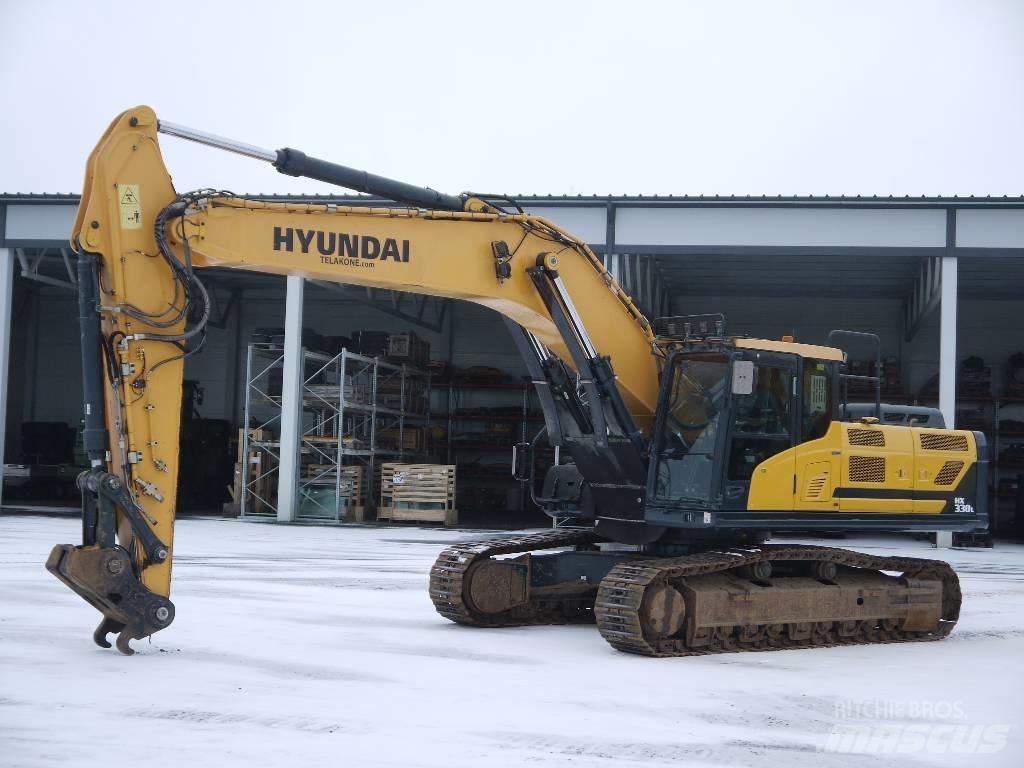 Hyundai HX 330 L Bandgrävare
