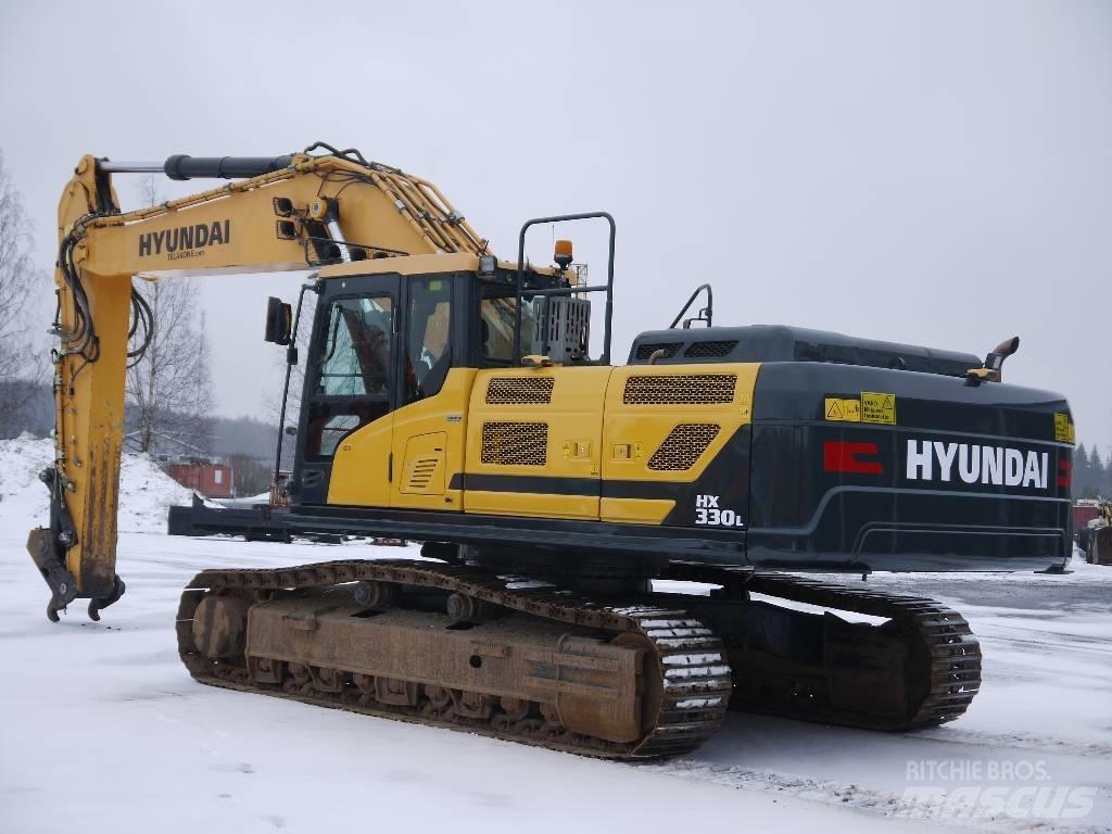 Hyundai HX 330 L Bandgrävare