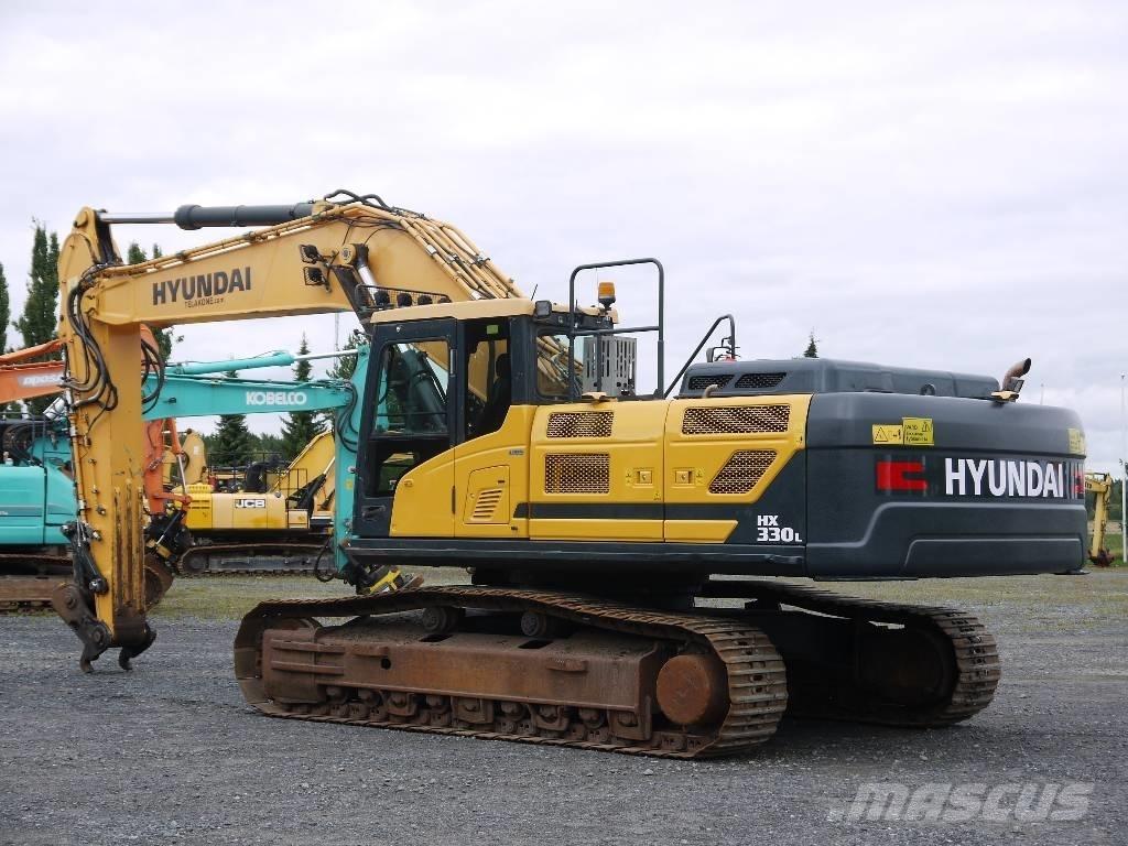 Hyundai HX 330 L Bandgrävare