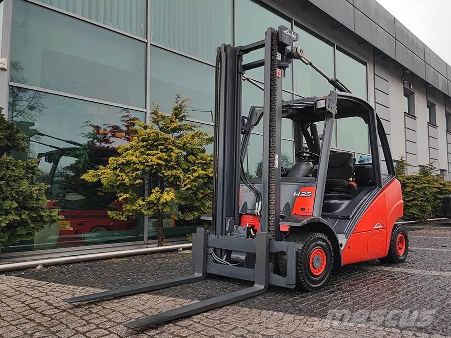 Linde H25D Dieselmotviktstruckar