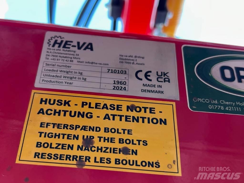 He-Va 6M STRAW RAKE Vändare och luftare