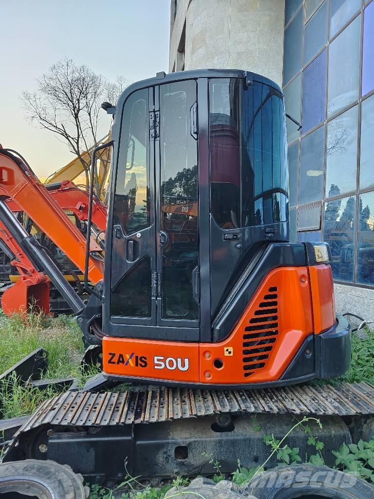 Hitachi ZX 50 U Minigrävare < 7t