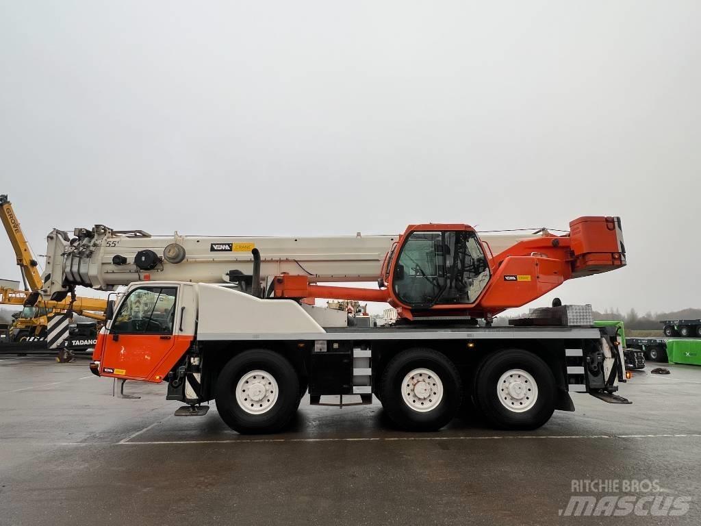 Terex AC 55 Allterrängkranar