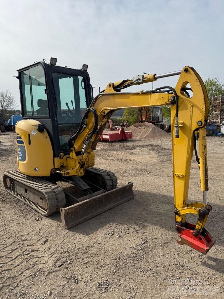 Komatsu PC 26 MR Minigrävare < 7t