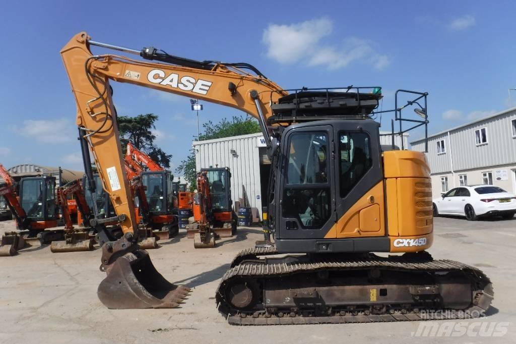 CASE CX 145 D SR Bandgrävare