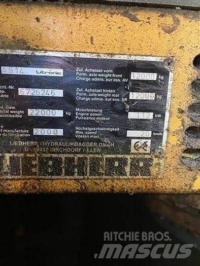 Liebherr A914 Specialgrävmaskiner