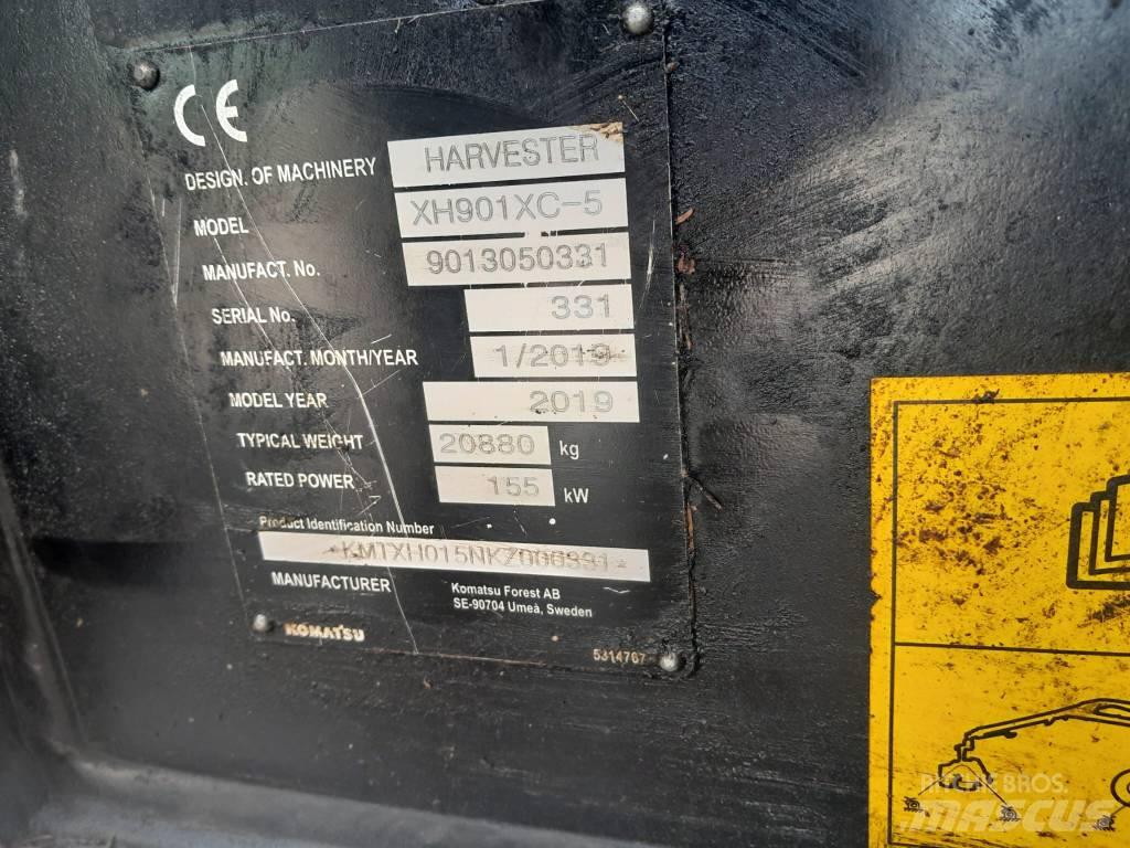 Komatsu 901 XC Skördare