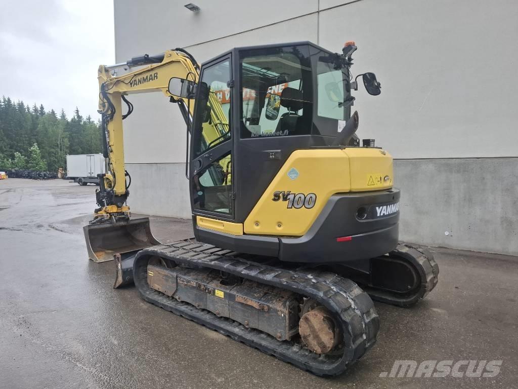 Yanmar SV 100-2A Midigrävmaskiner 7t - 12t