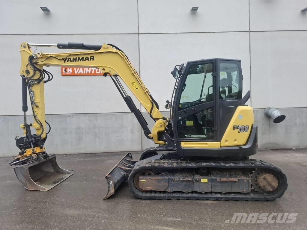 Yanmar SV 100-2A Midigrävmaskiner 7t - 12t