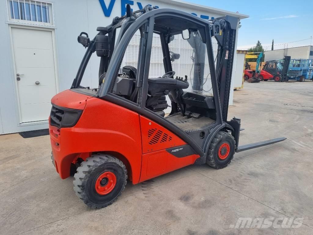 Linde H 25 D-02 Dieselmotviktstruckar