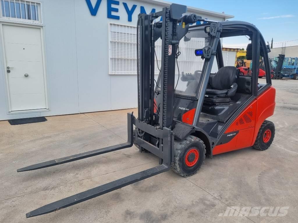 Linde H 25 D-02 Dieselmotviktstruckar