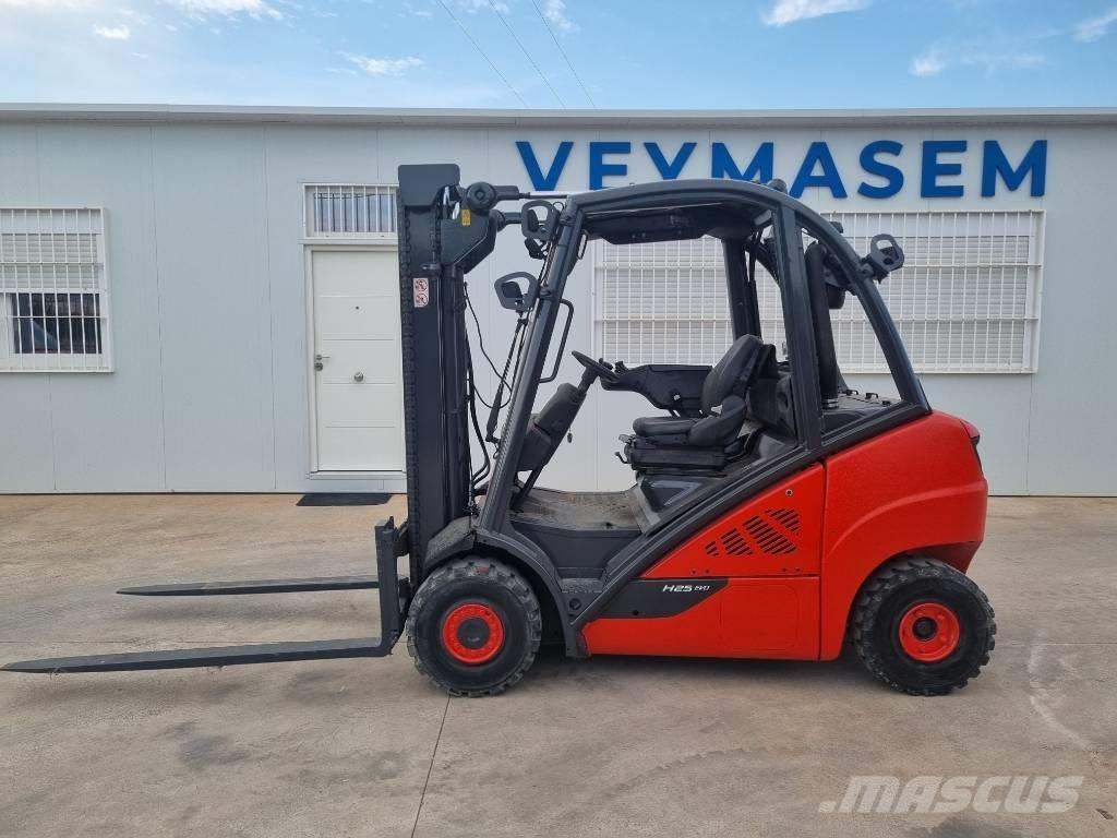 Linde H 25 D-02 Dieselmotviktstruckar