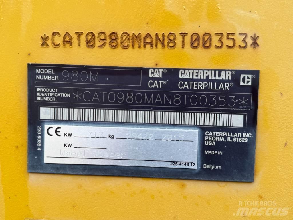 CAT 980 M Hjullastare