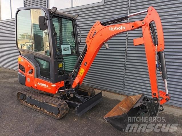 Kubota kx019-4 Minigrävare < 7t