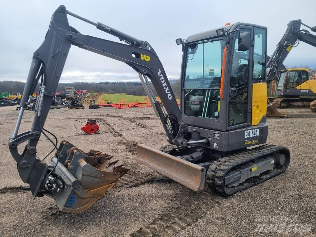 Volvo ECR25 D Minigrävare < 7t