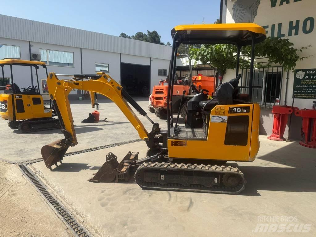 JCB 16 C-1, 740h Minigrävare < 7t