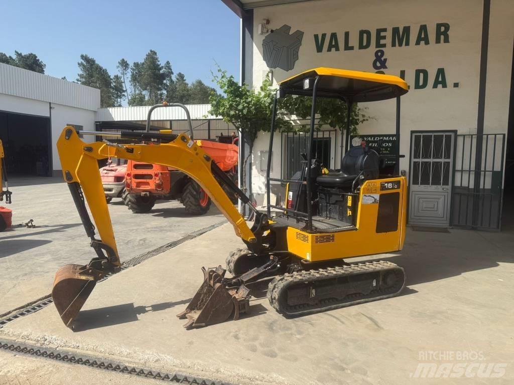 JCB 16 C-1, 740h Minigrävare < 7t