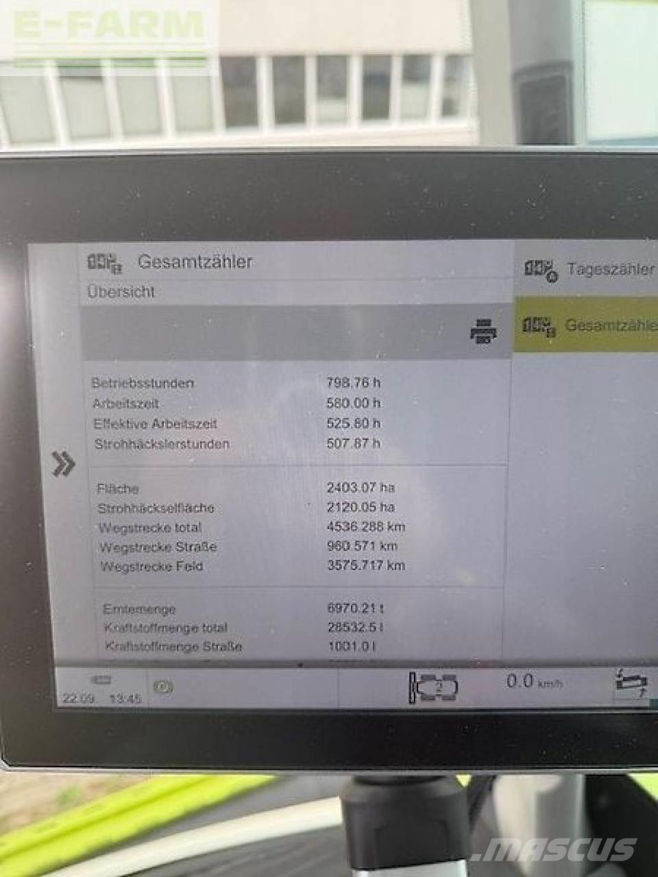 CLAAS lexion 7500 Skördetröskor