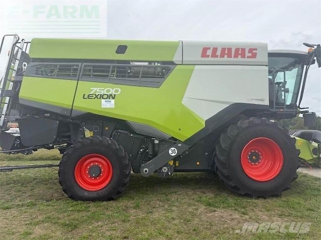 CLAAS lexion 7500 Skördetröskor