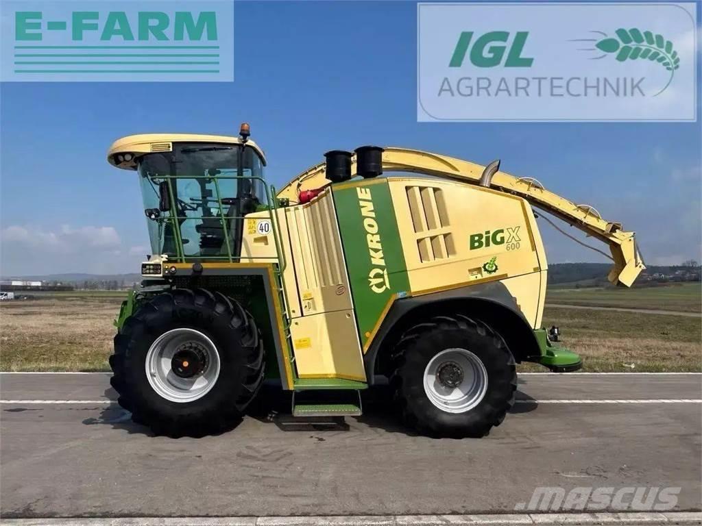 Krone big x 600 i Självgående fälthackar