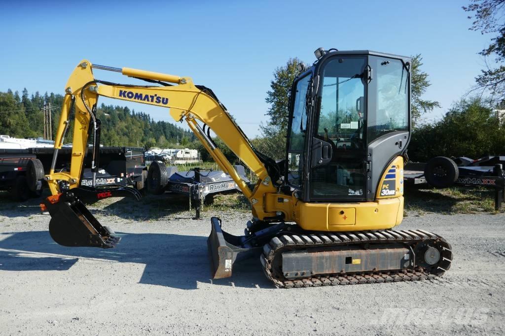 Komatsu PC30MR-5 Minigrävare < 7t