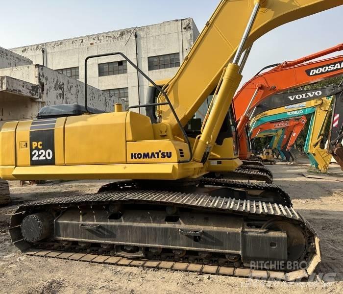 Komatsu PC 220 Bandgrävare