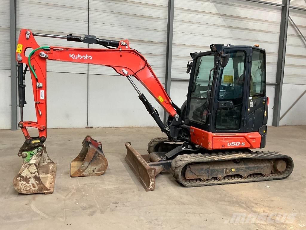 Kubota U 50-5 Minigrävare < 7t