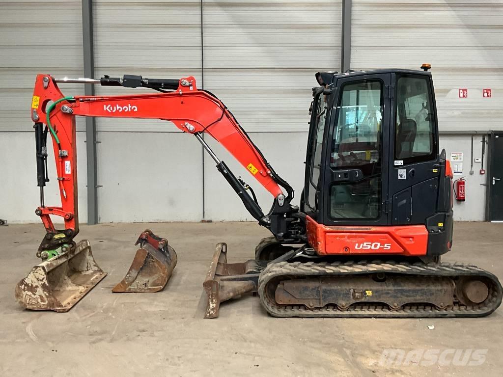 Kubota U 50-5 Minigrävare < 7t