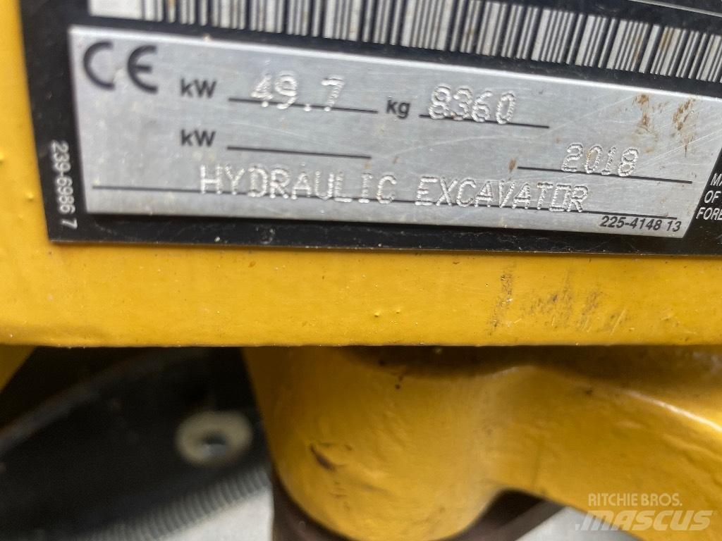 CAT 308 E 2 CR Midigrävmaskiner 7t - 12t