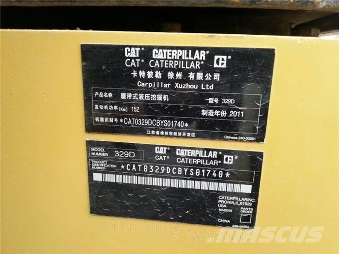 CAT 329 D Bandgrävare