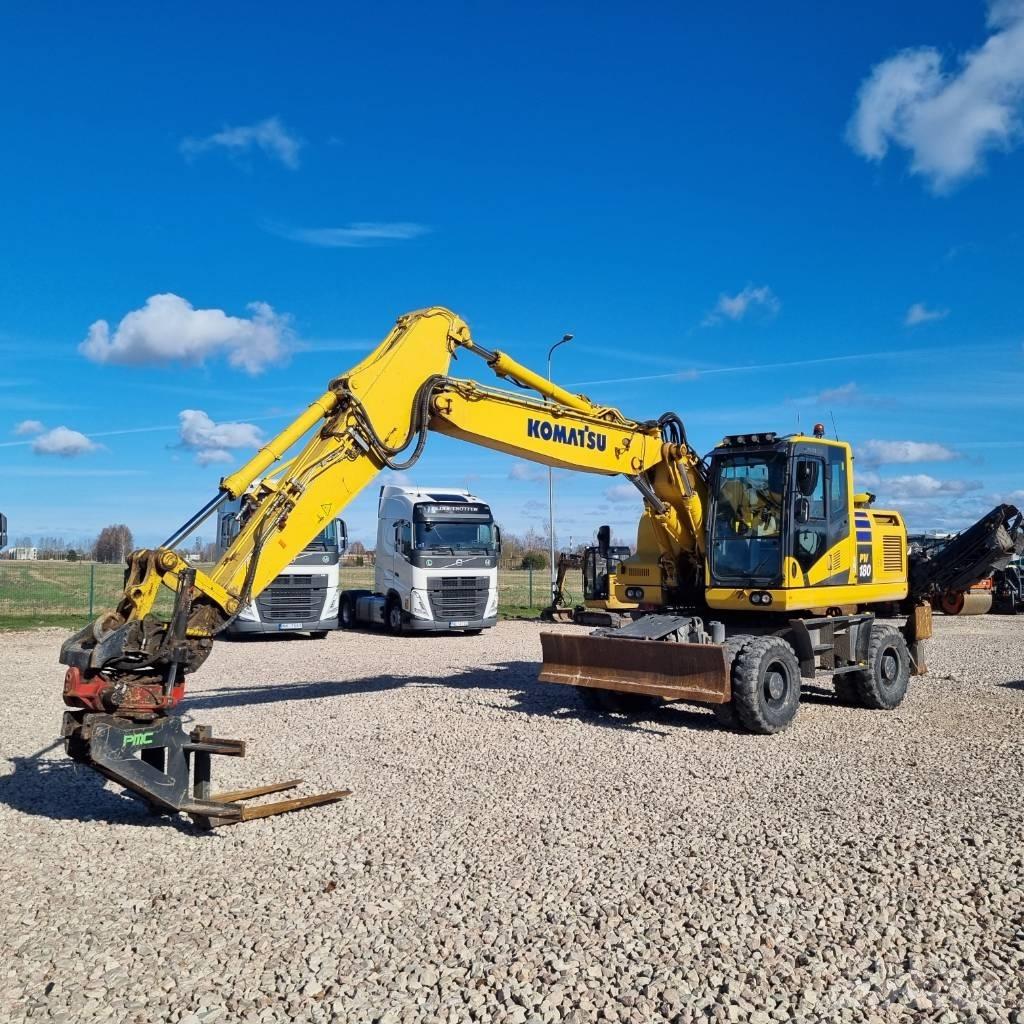 Komatsu PW180 - 11E0 Hjulgrävare