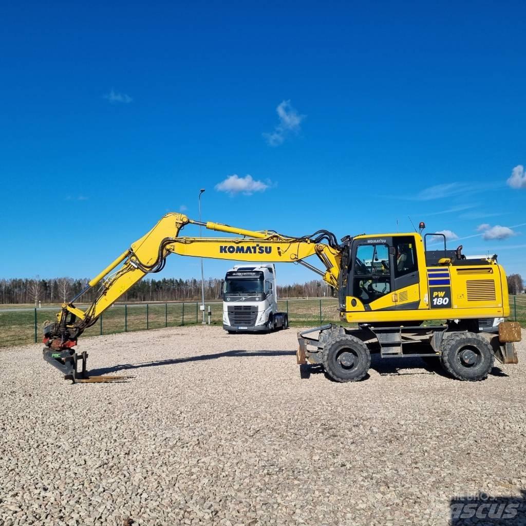 Komatsu PW180 - 11E0 Hjulgrävare