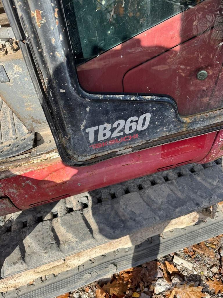 Takeuchi TB260 Minigrävare < 7t
