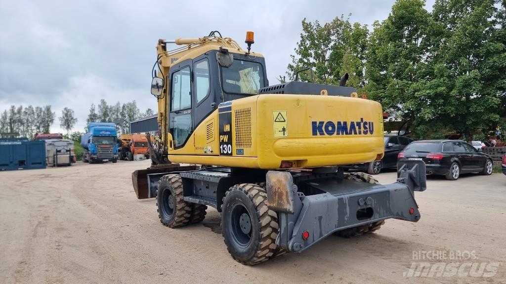 Komatsu PW 130-7K Hjulgrävare