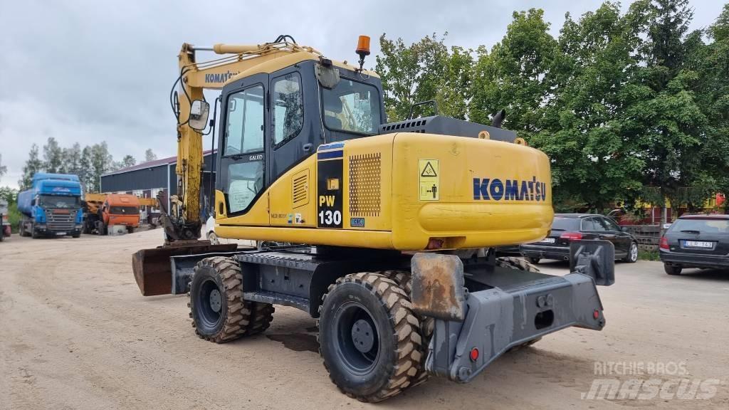 Komatsu PW 130-7K Hjulgrävare