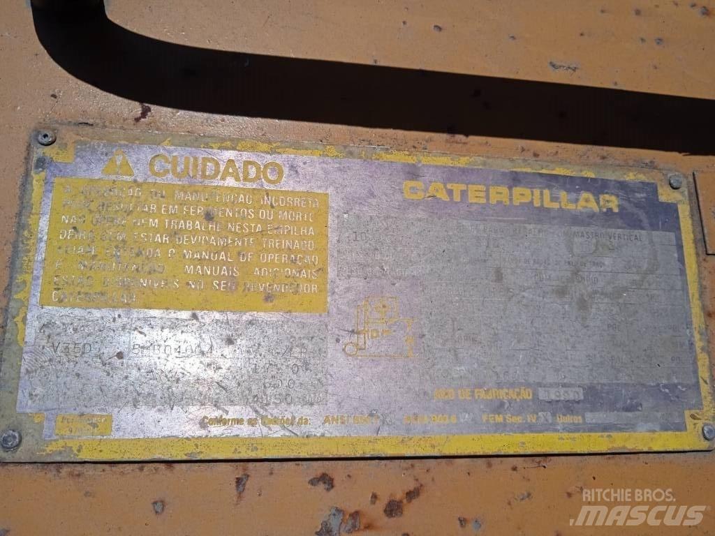 CAT V35D Gasolmotviktstruckar