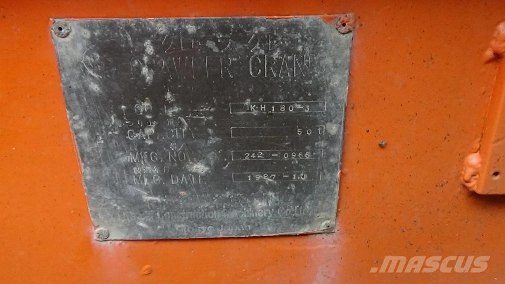 Hitachi KH 180-3 GLS Pålningsriggar